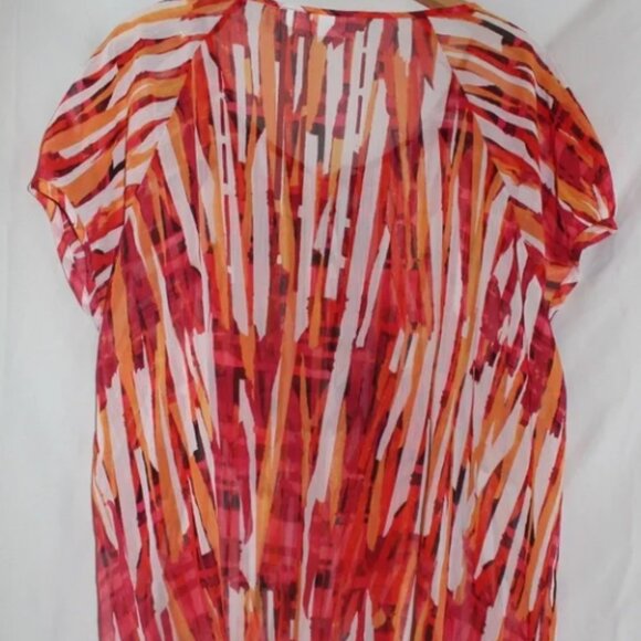 Liz Claiborne Printed Top Size 2X - Picture 2 of 7